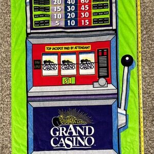 Grand casino Machine towel